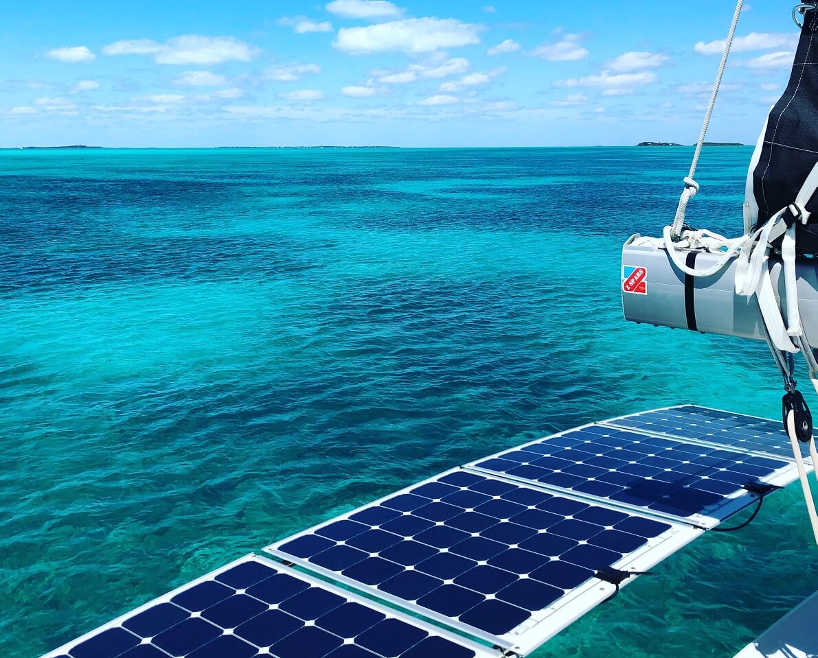 Solbian system for Lagoon made by Asseaboat 